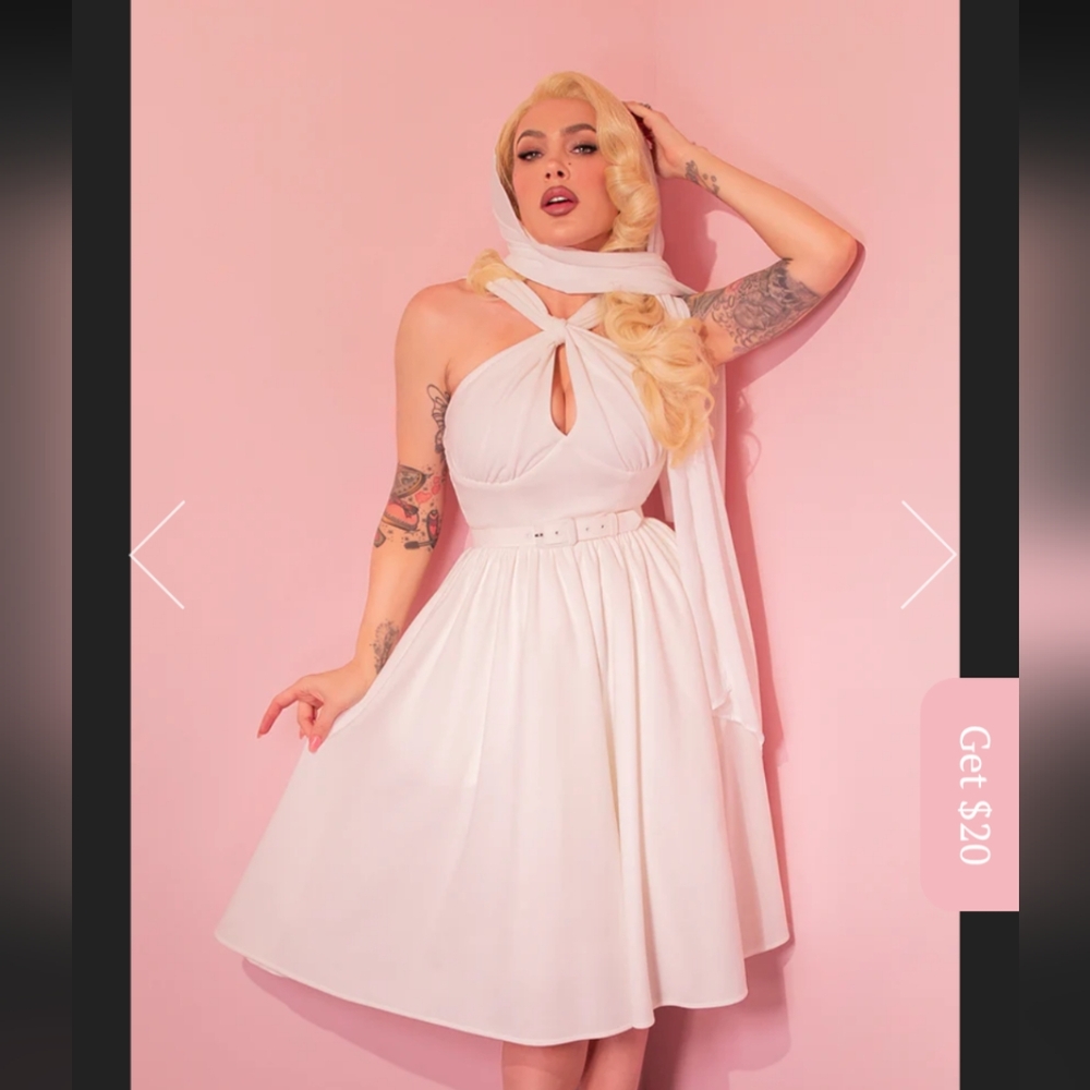 Golden Era Swing Dress